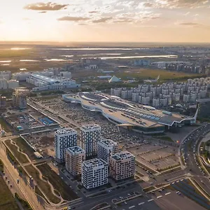 Bugun апарт-гостиница с птичьего полета, Expo Отель
